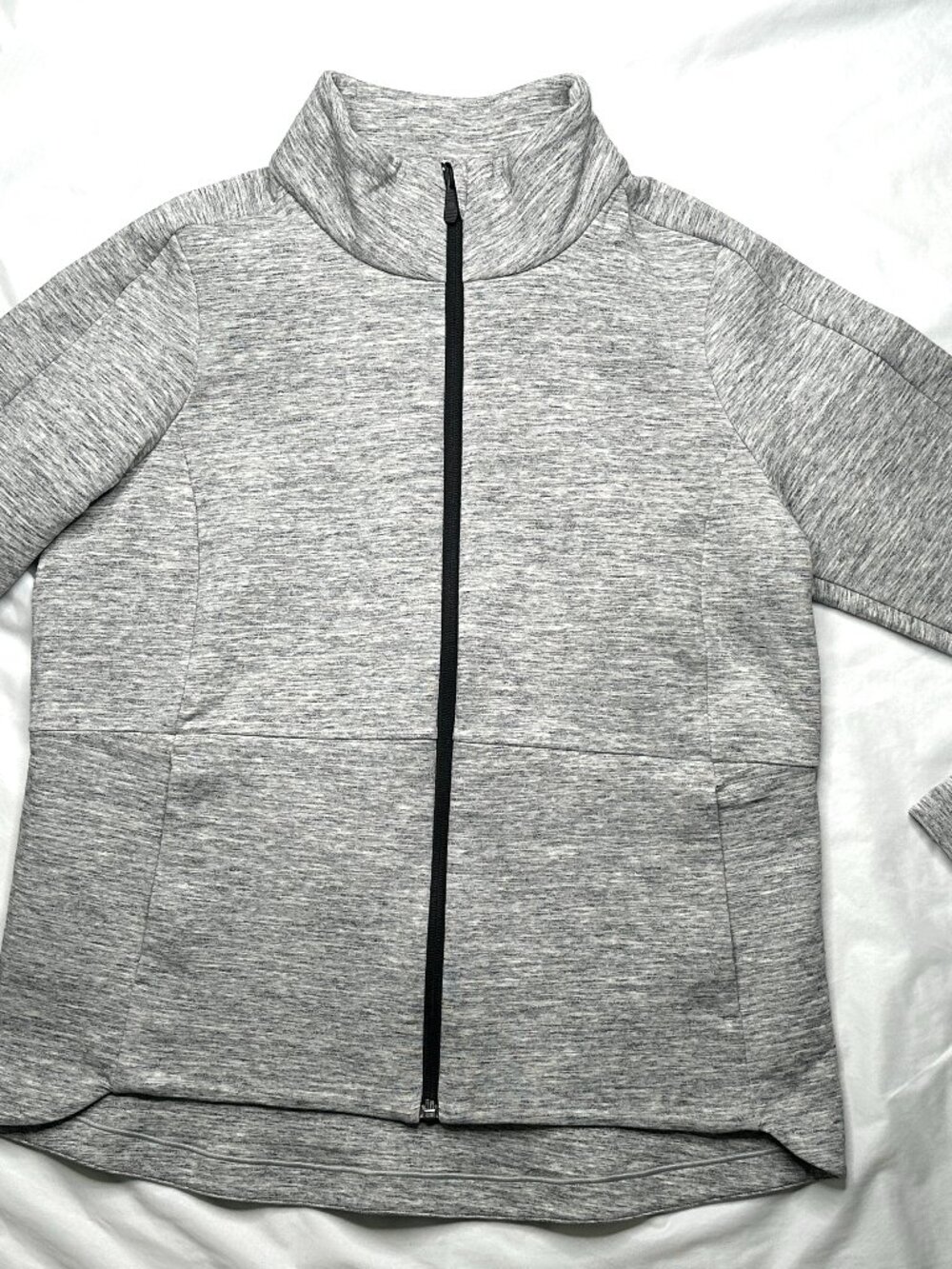 Lululemon Jacket Women 10 Heather Gray Going Places Performance Athleisure